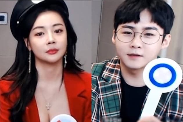 朴素恩(左)的前男友,爆料她與直播主SEYA劈腿且發生關係。(翻攝自YouTube畫面)