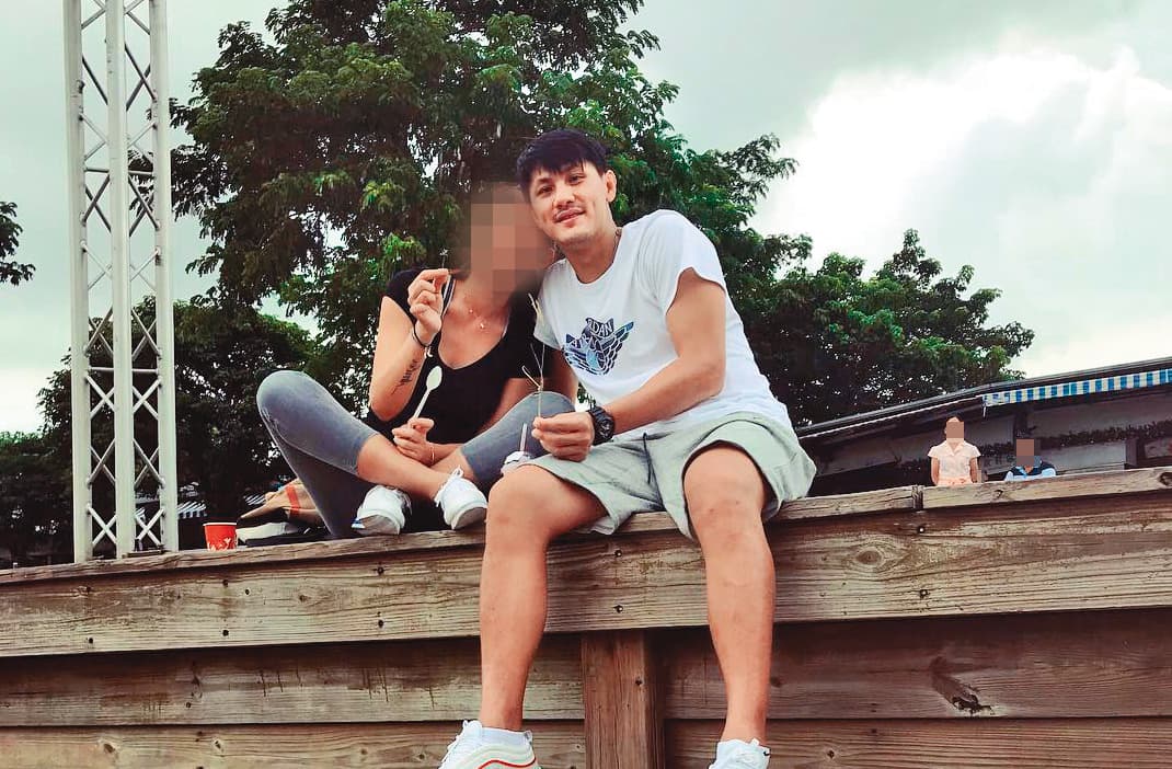 周士淵和前妻的婚姻只持續14個月,初期還相當濃情蜜意,短短幾個月就因周士淵說謊而變調。(翻攝自周士淵前妻IG)