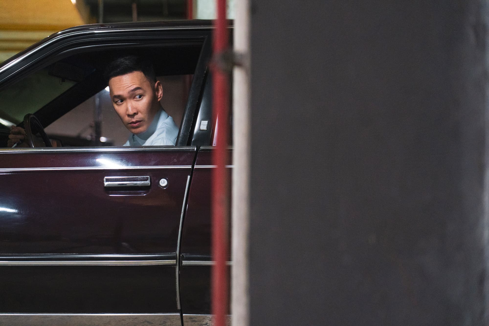 張少懷在短片《停車》與電影《怪胎》都是扮演同一個人物,形成另類的彩蛋。(牽猴子提供)