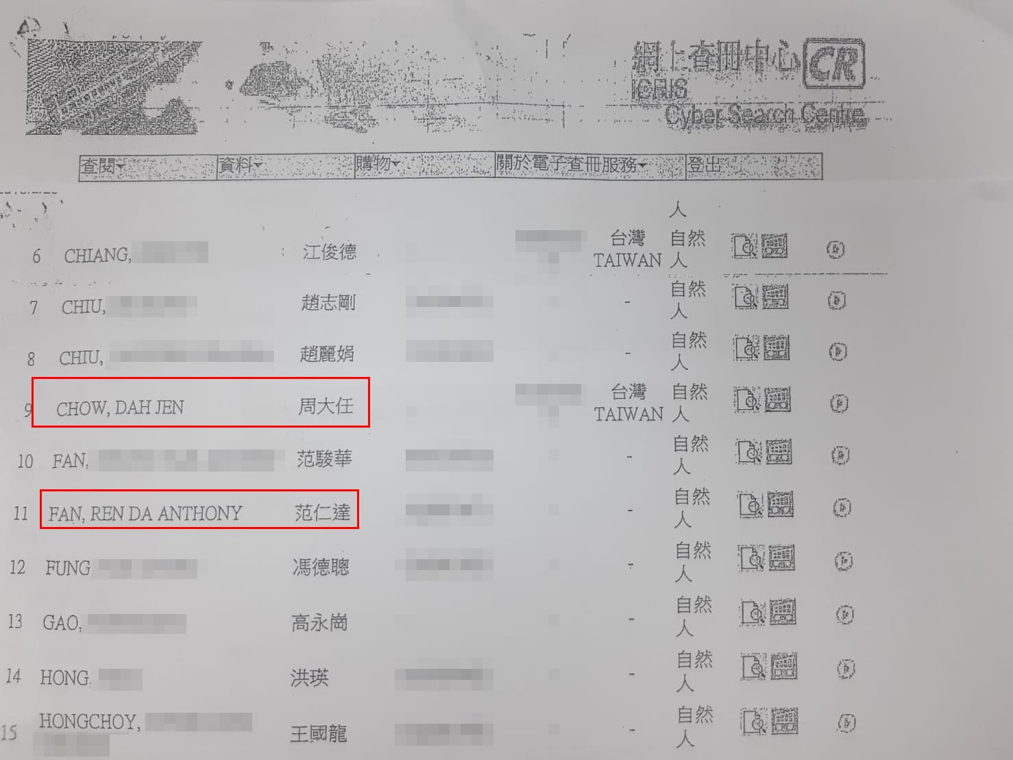 依香港獨立非執行董事協會文件顯示,周大任不僅是創始會員,還也是協會的常務理事,同時還擔任香港獨立董事協會公司組織的董事(香港網上查冊中心資料)。去年底在台灣籌辦台北市獨董協會,而兩邊會員也多人重疊。