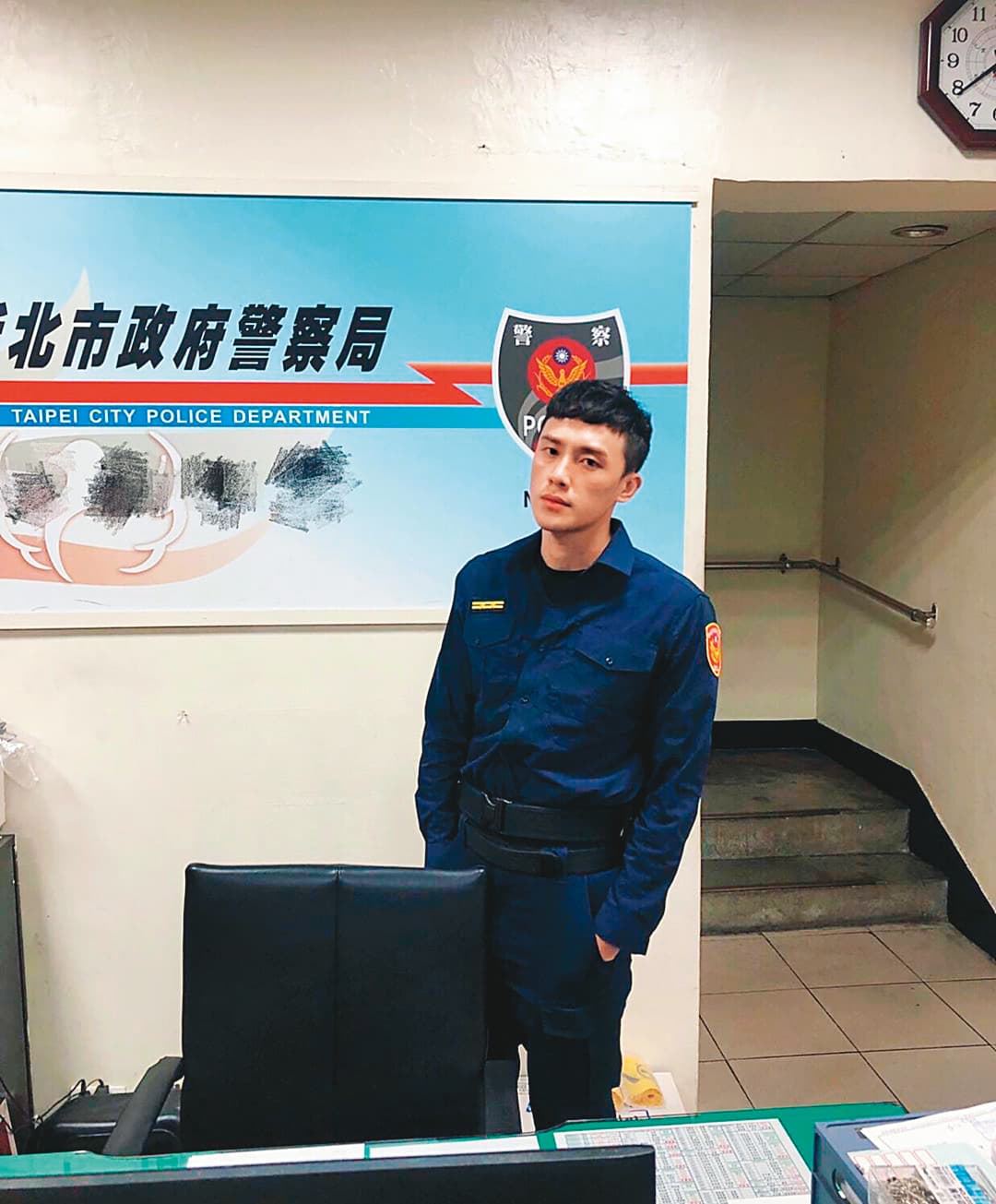 法界狂傳顏汝羽頻頻以公務為由,對帥氣所長陳昱安(圖)示好,但該所長否認2人曾有曖昧關係。(翻攝IG)