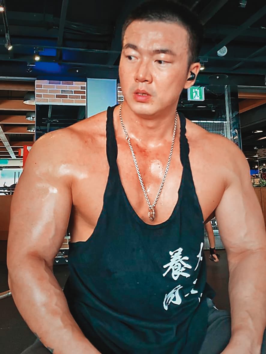 李沛旭大病之後往職業健身路邁進。(翻攝自李沛旭臉書)