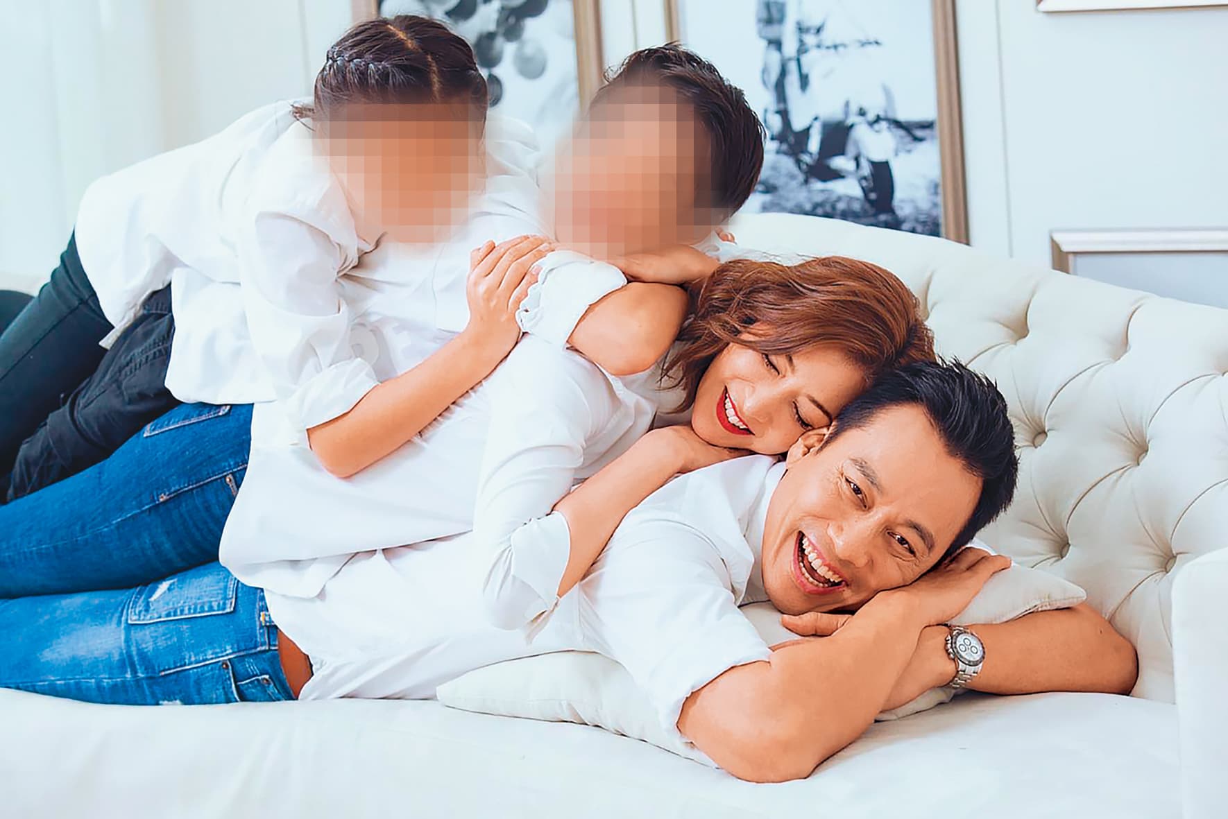 對於小孩被處分停學,艾力克斯回應做錯了就該勇於承擔,給孩子機會教育。(翻攝自艾力克斯臉書)