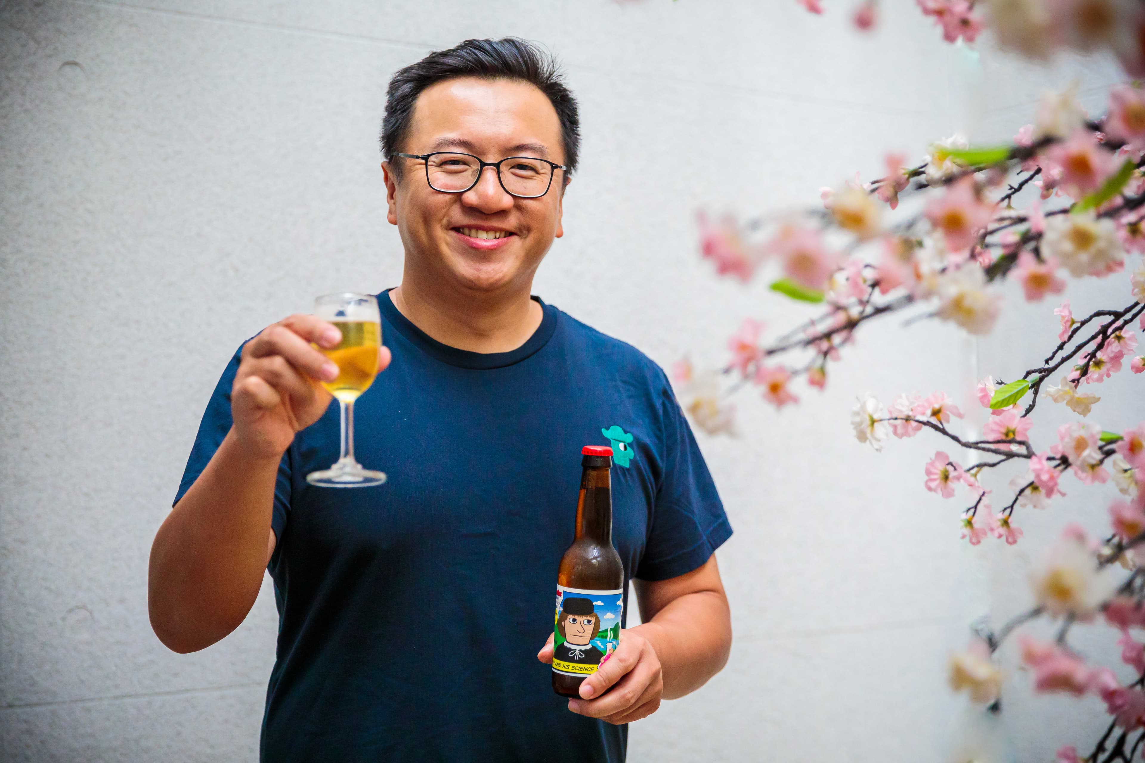 米凱樂台灣區負責人林幼航把精釀啤酒的好玩精神,發揮到淋漓盡致。
