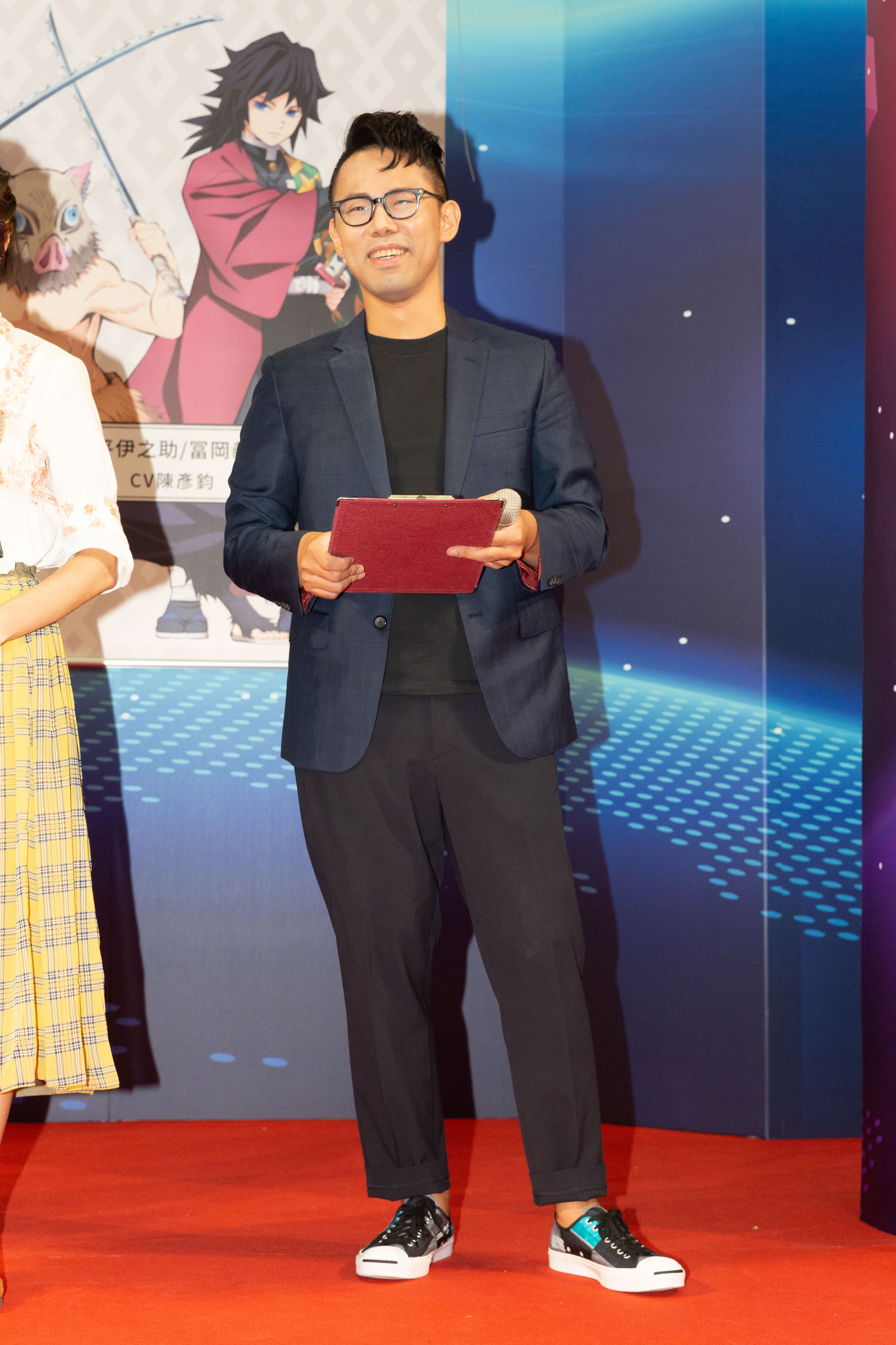 飾演「嘴平伊之助、富岡義勇」的陳彥鈞,第一集就被義勇感動。