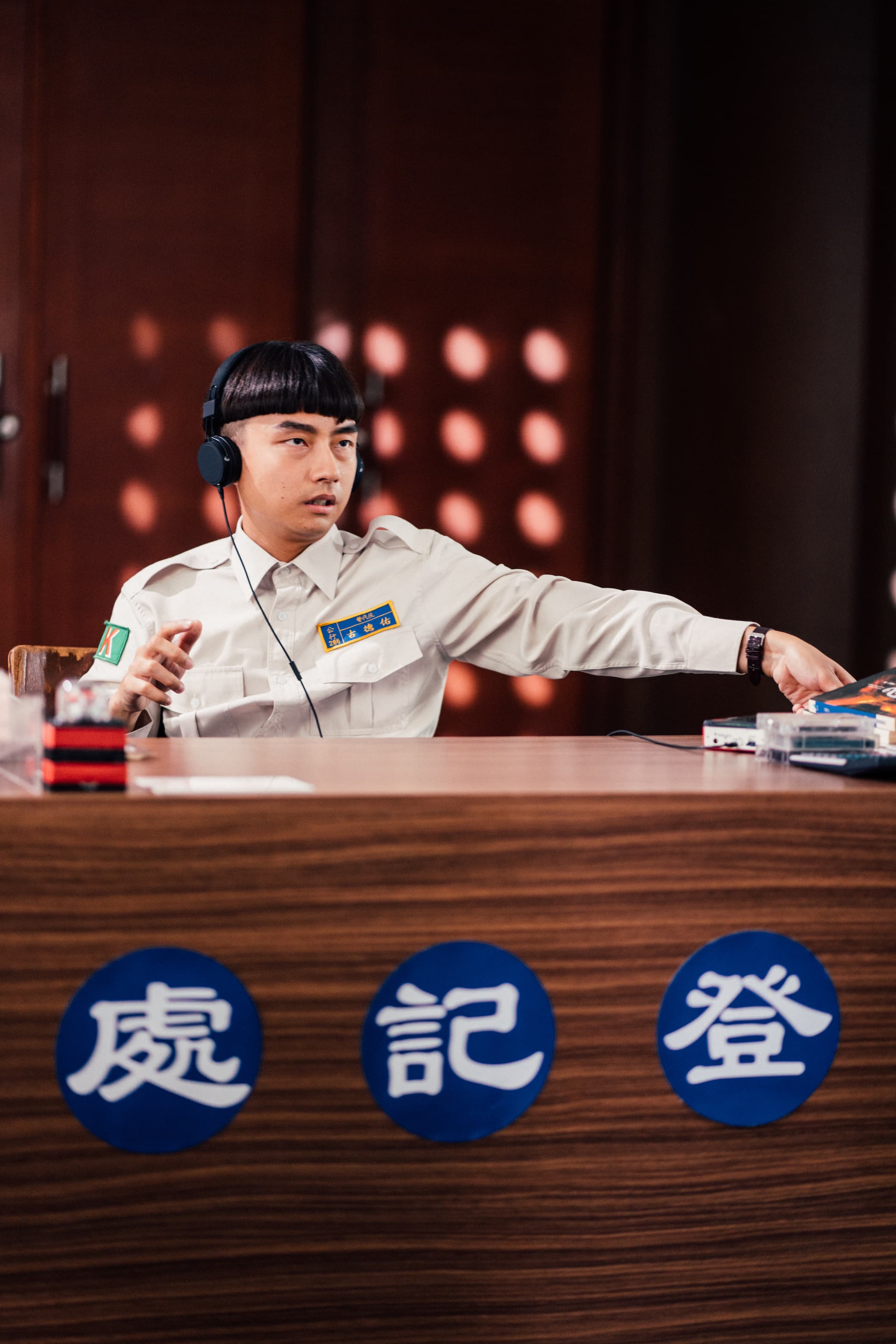 最佳綠葉大鶴，這一年在許多影視作品出現，新作裡的替代役男角色很搶眼。（華映娛樂提供）