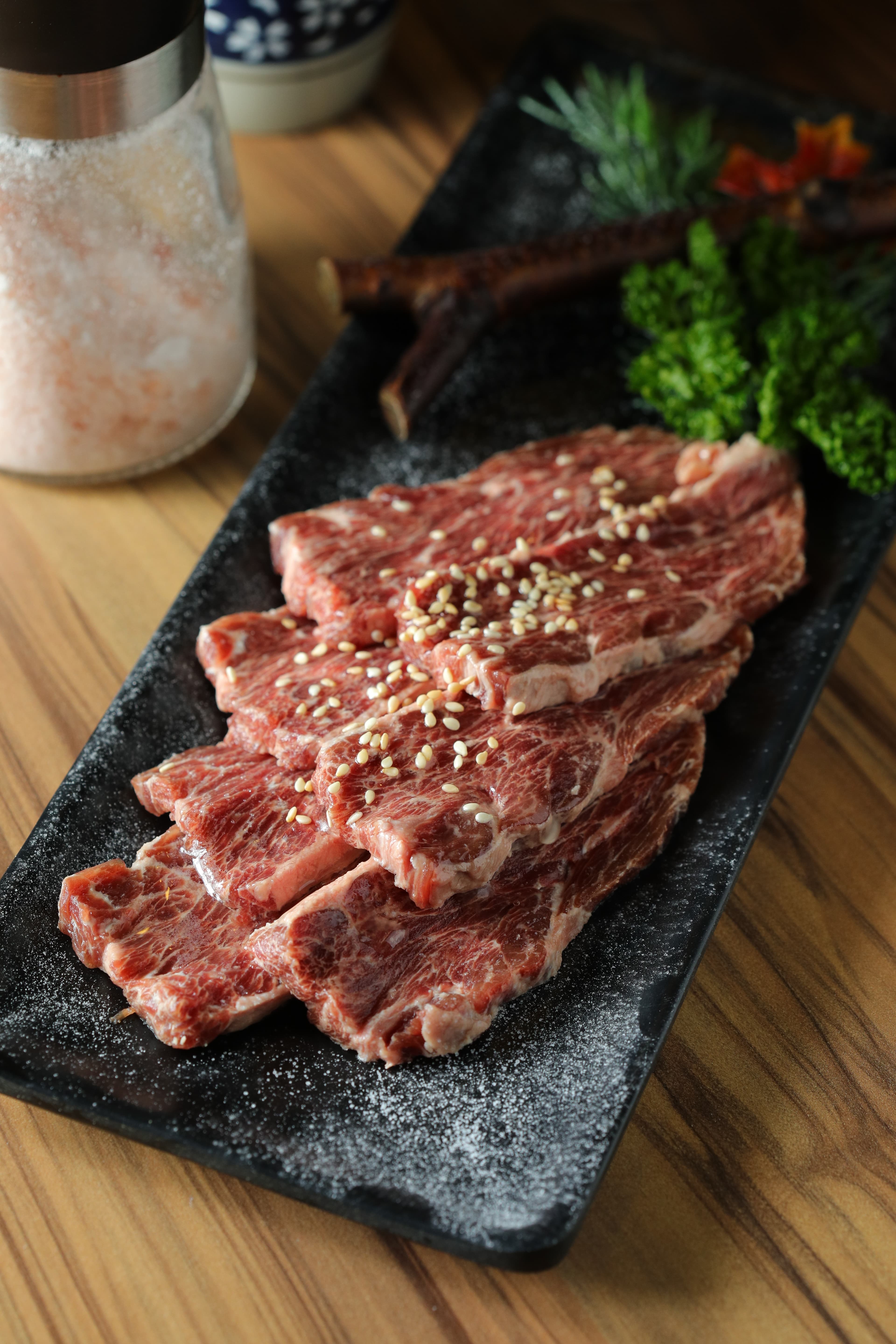 「1213橫膈膜」頗耐烤，越烤越能發揮它的魅力。（330元／份）
