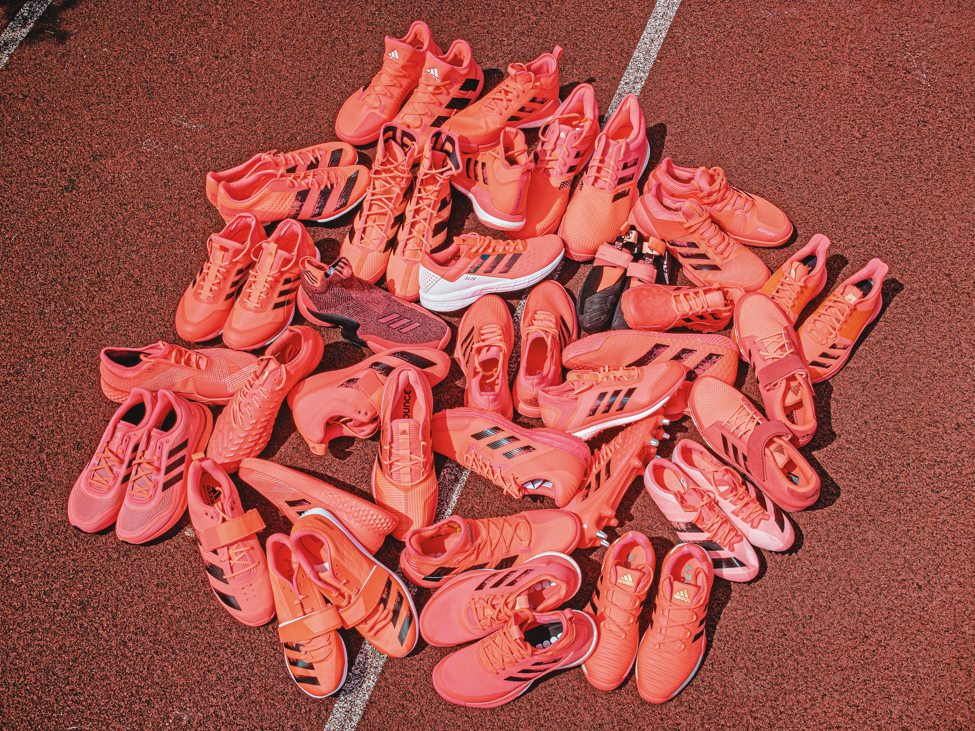 adidas TOKYO Collection集結旗下41種跨領域的運動機能鞋款。(adidas Golf提供)