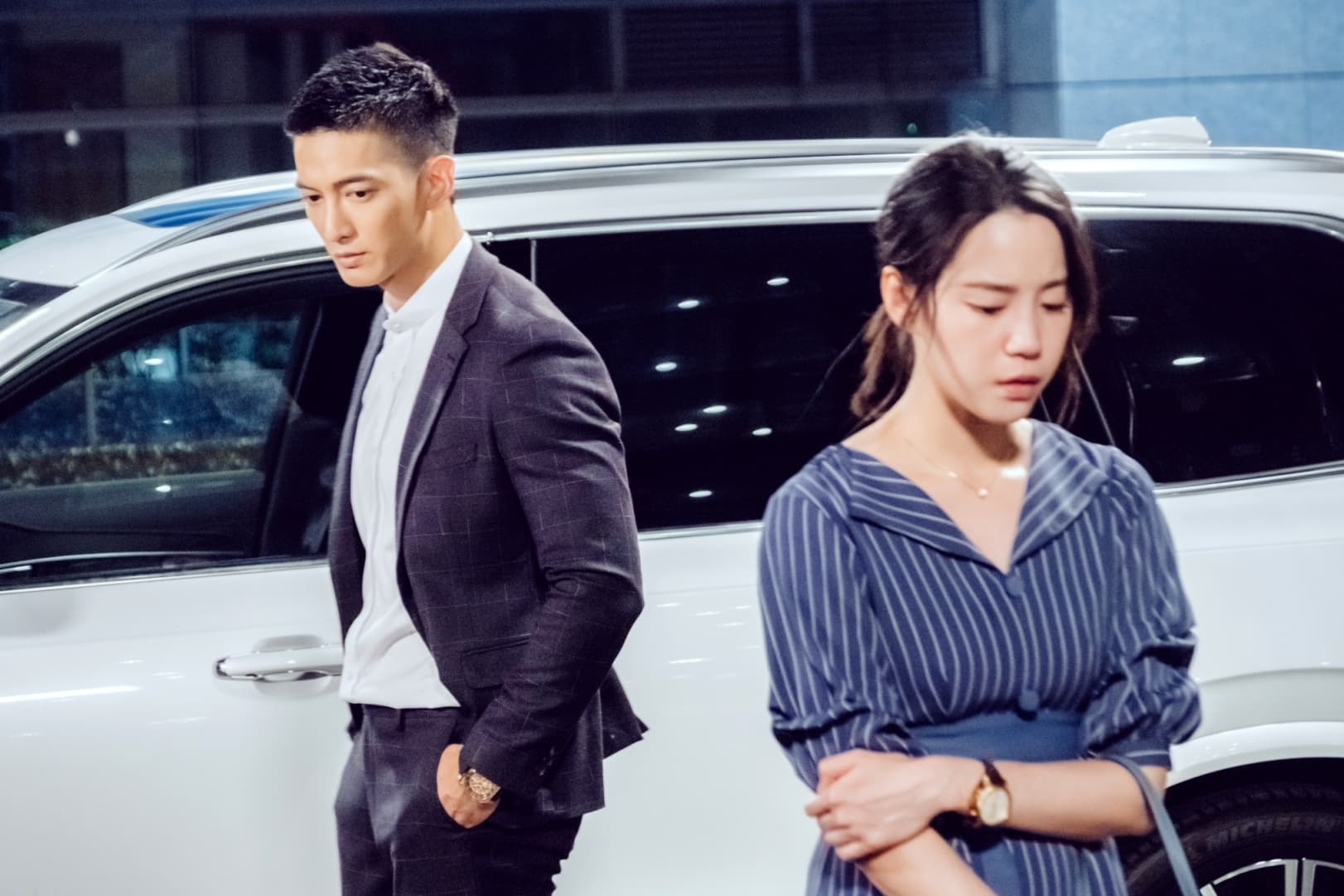 王家梁與程予希在《我的青春沒在怕》中演情侶,是繼6年前的《22K夢想高飛》後再次合作。(三立提供)