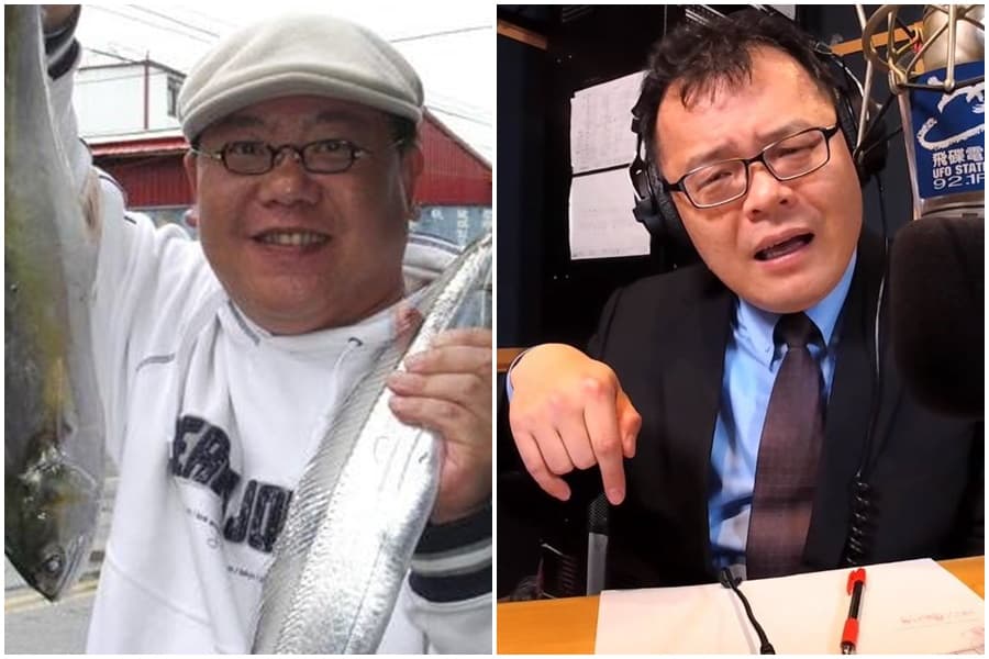 曾演出《麻辣鮮師》黃主任的藝人葉民志,10年前已轉職當房仲,網友覺得他與陳揮文撞臉。(翻攝自葉民志臉書、飛碟電台youtube頻道)