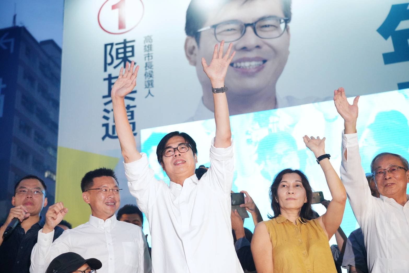 陳其邁的得票率超越了2014年前高雄市長陳菊締造的68.08％紀錄，刷新了高雄市長選舉的最高得票率紀錄。