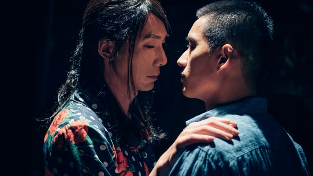 李李仁(左)與陳耀澤(右)在《Miss Andy迷失安狄》飾演同是天涯淪落人的社會邊緣人。(滿滿額娛樂提供)