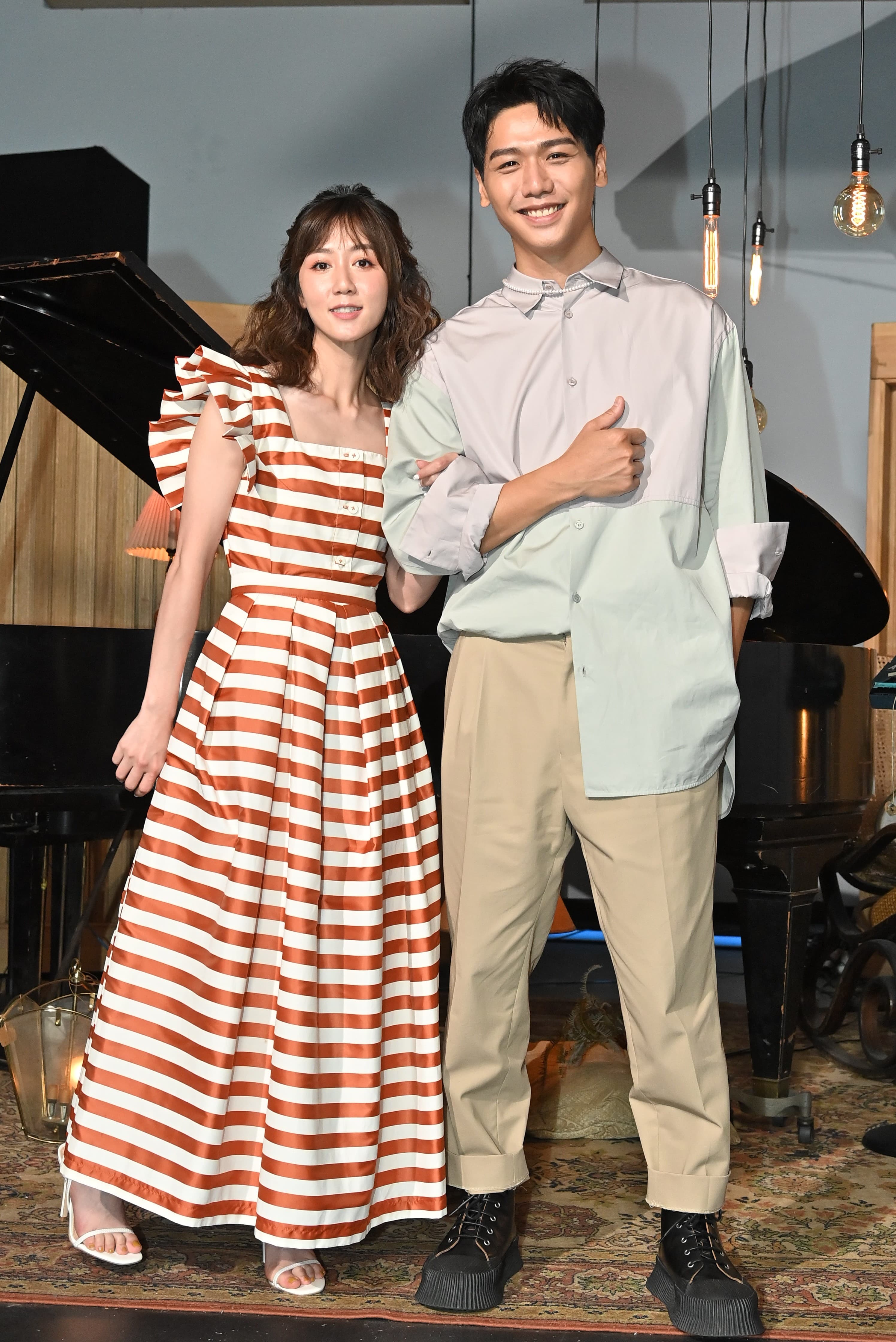 第31屆金曲獎頒獎典禮星光大道的主持棒，將由連莊的瑪麗帶領首次主持蔡旻佑共同接下。（台視提供）