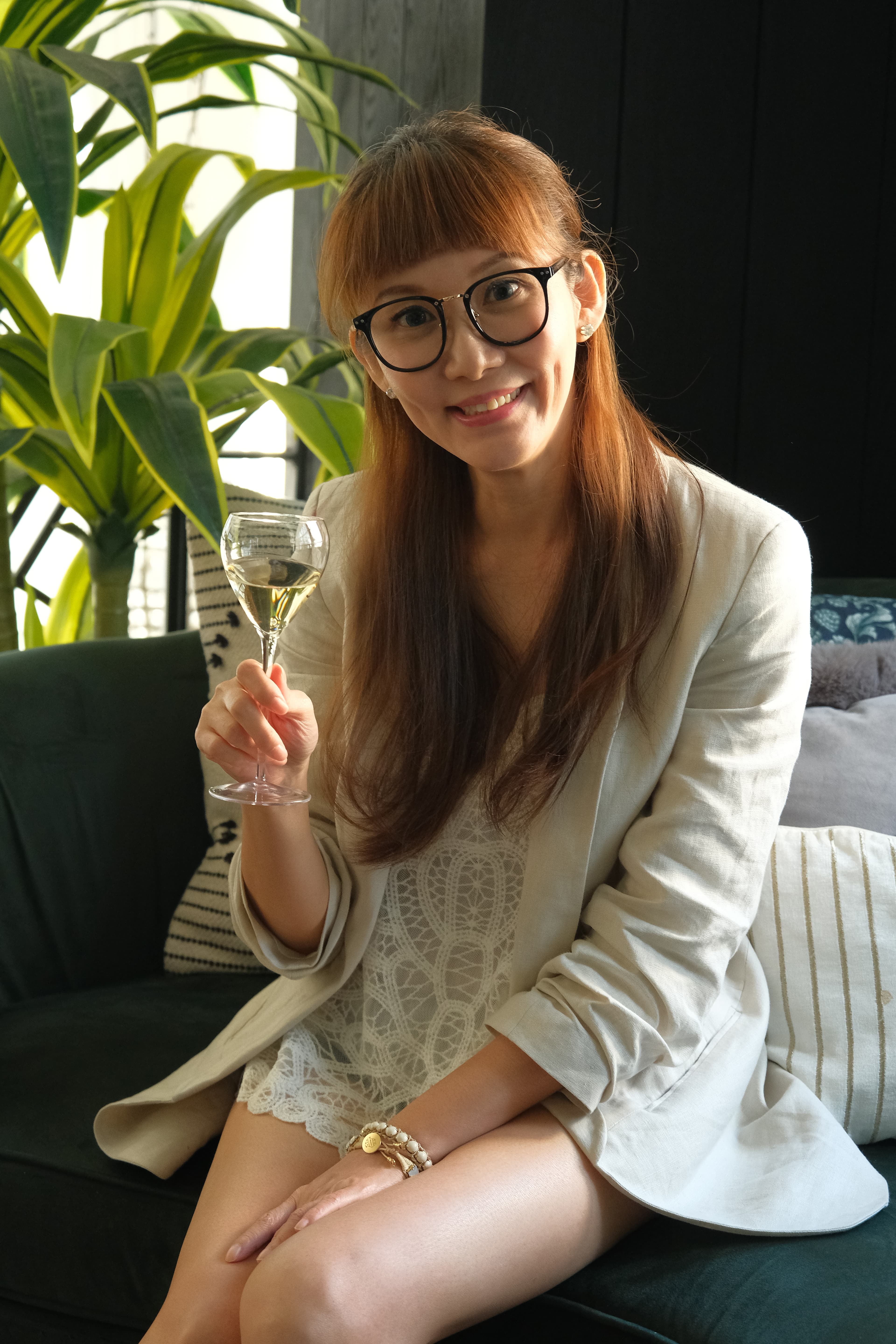 創辦人蘇子怡是室內設計師,也是不折不扣的香檳迷。
