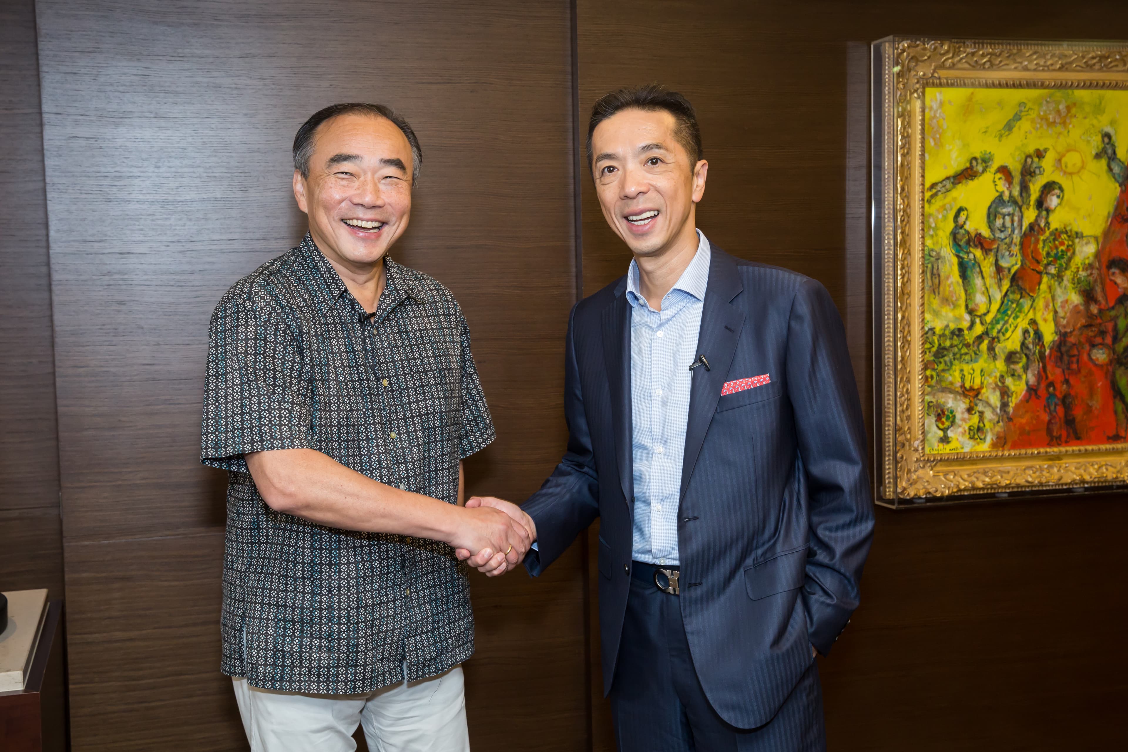 陳致遠與林昭亮2人是多年好友,近年還一同舉辦音樂節。