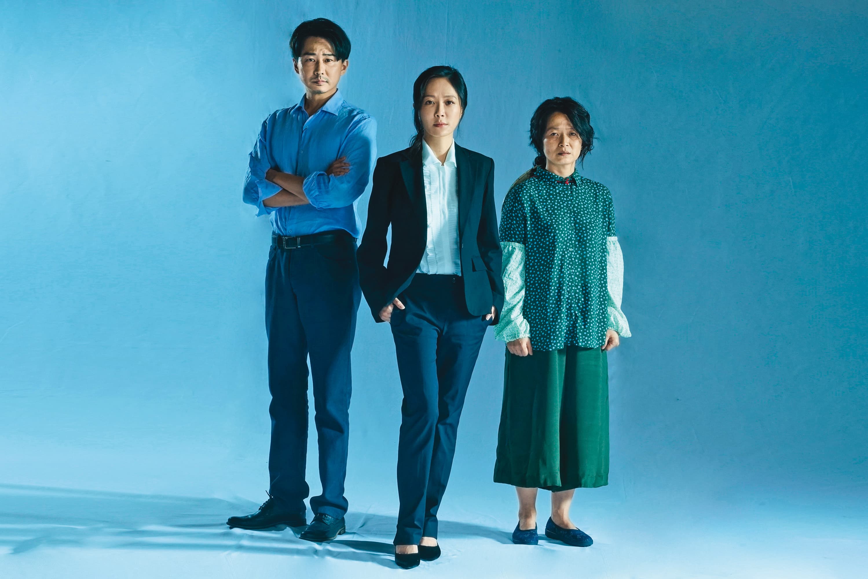 《與惡》劇場版預計9月公演,由謝瓊煖(右起)、尹馨及狄志杰擔綱演出。(故事工廠提供)