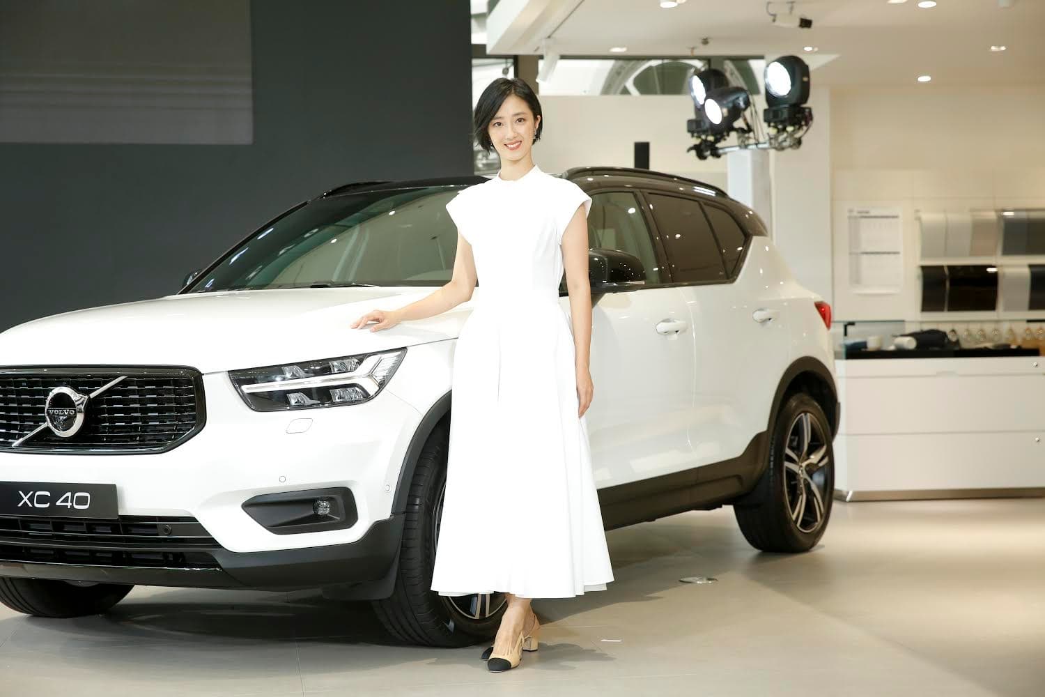 桂綸鎂與金馬導演黃信堯合作Volvo XC40形象廣告《讓世界搭上我的節奏》,在記者會上,公布首批訂單完售。