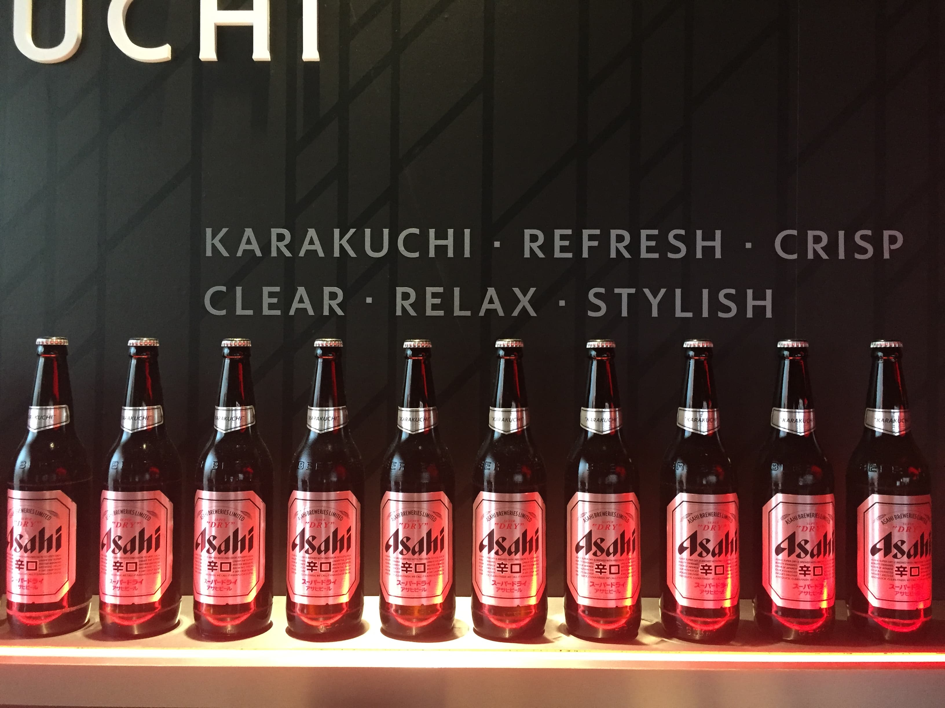 Asahi SUPER DRY換新包裝，主打不甜膩、清爽乾淨的「辛口」。