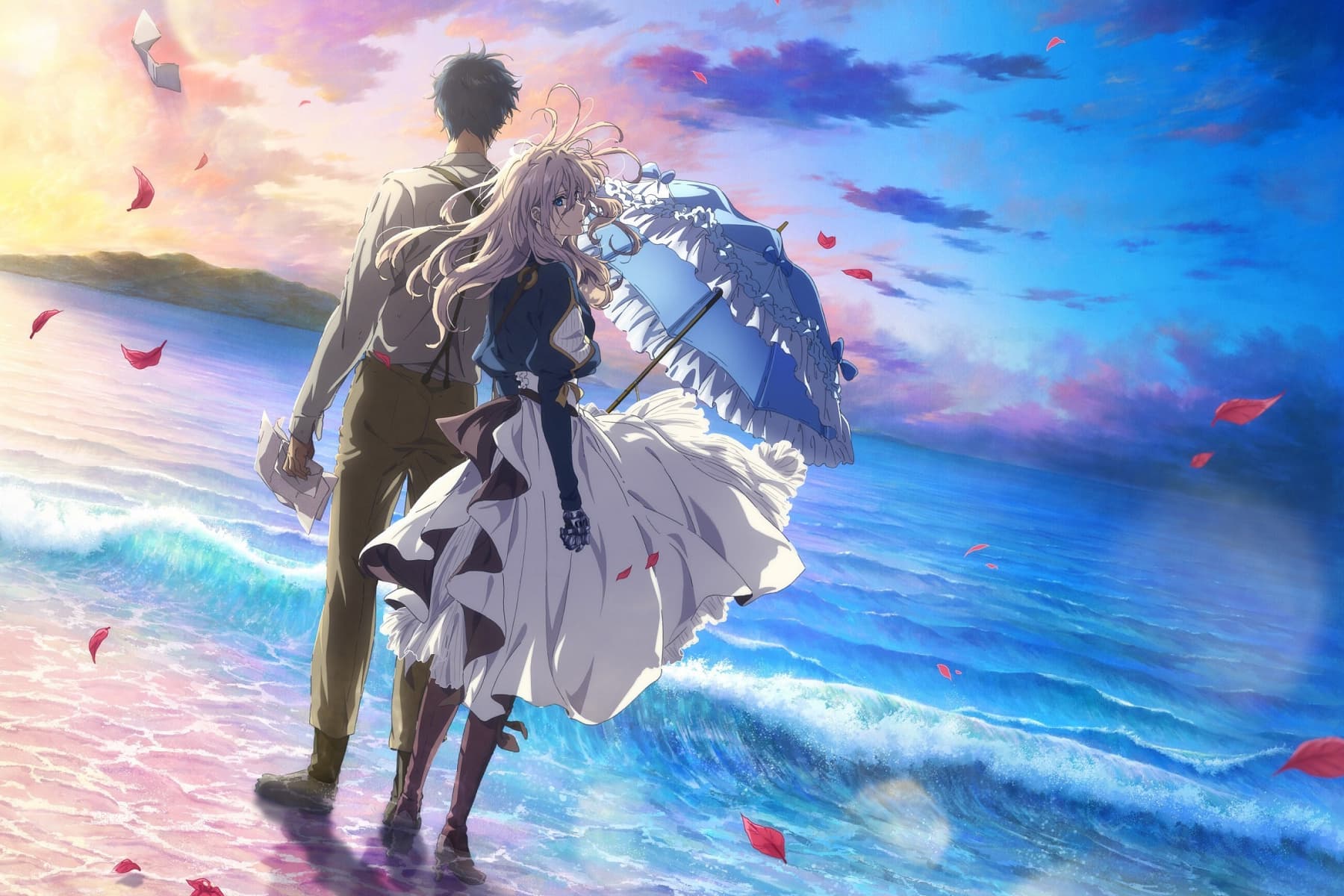 《紫羅蘭永恆花園》電影版將於9月30日於台灣上映。(采昌提供)