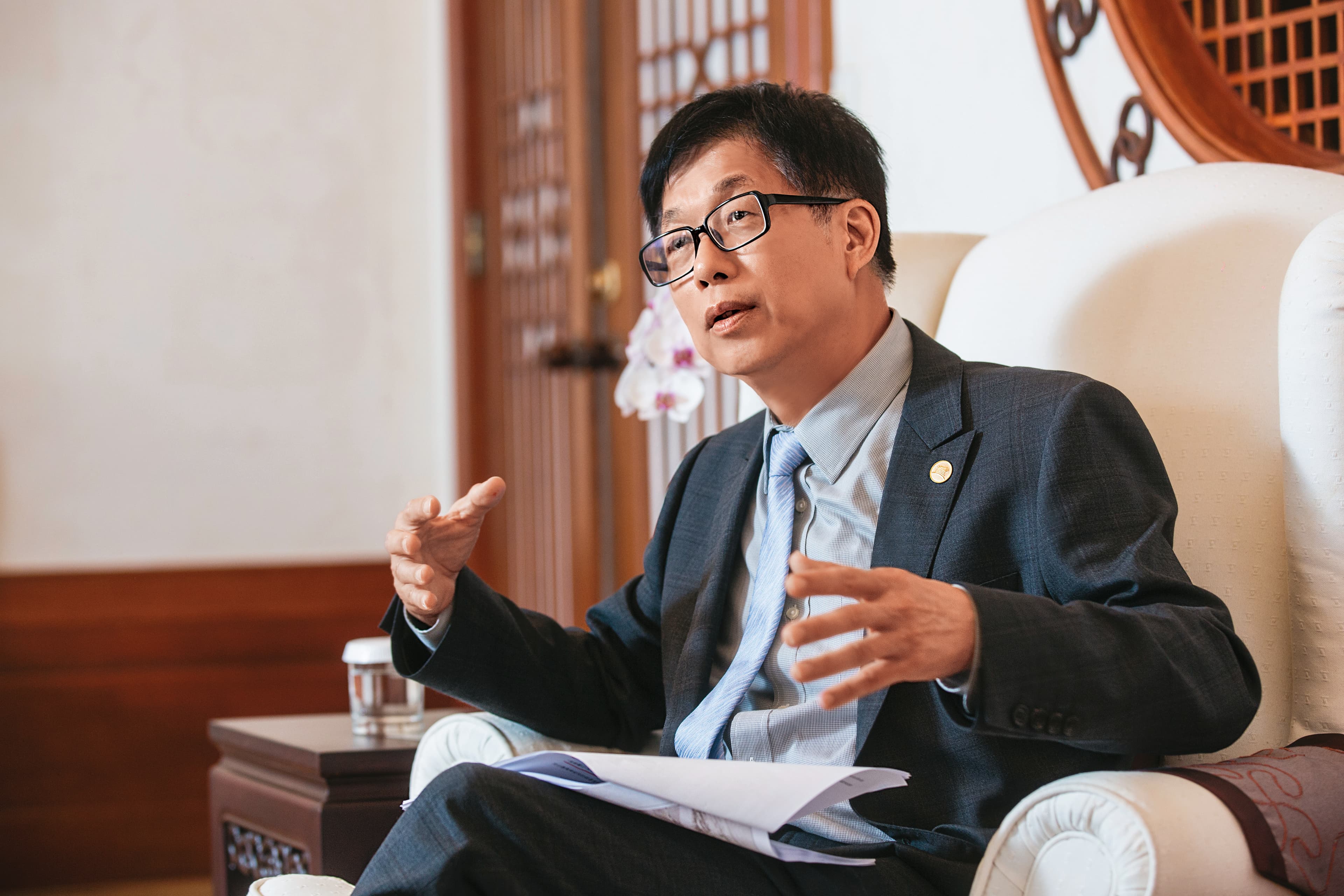 林育生做足功課，一上任就將圓山飯店的競爭力定調在「文化元素」。