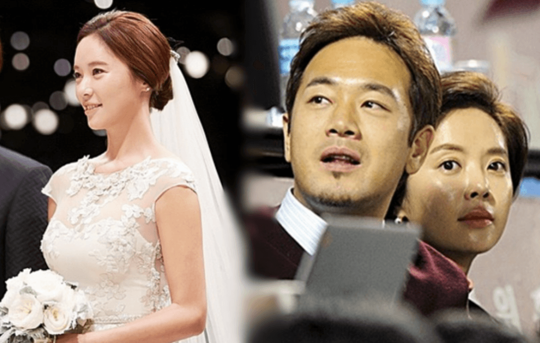 黃靜茵與CEO老公於2016年結婚,曾一起去看棒球賽被拍到。(網路圖片)