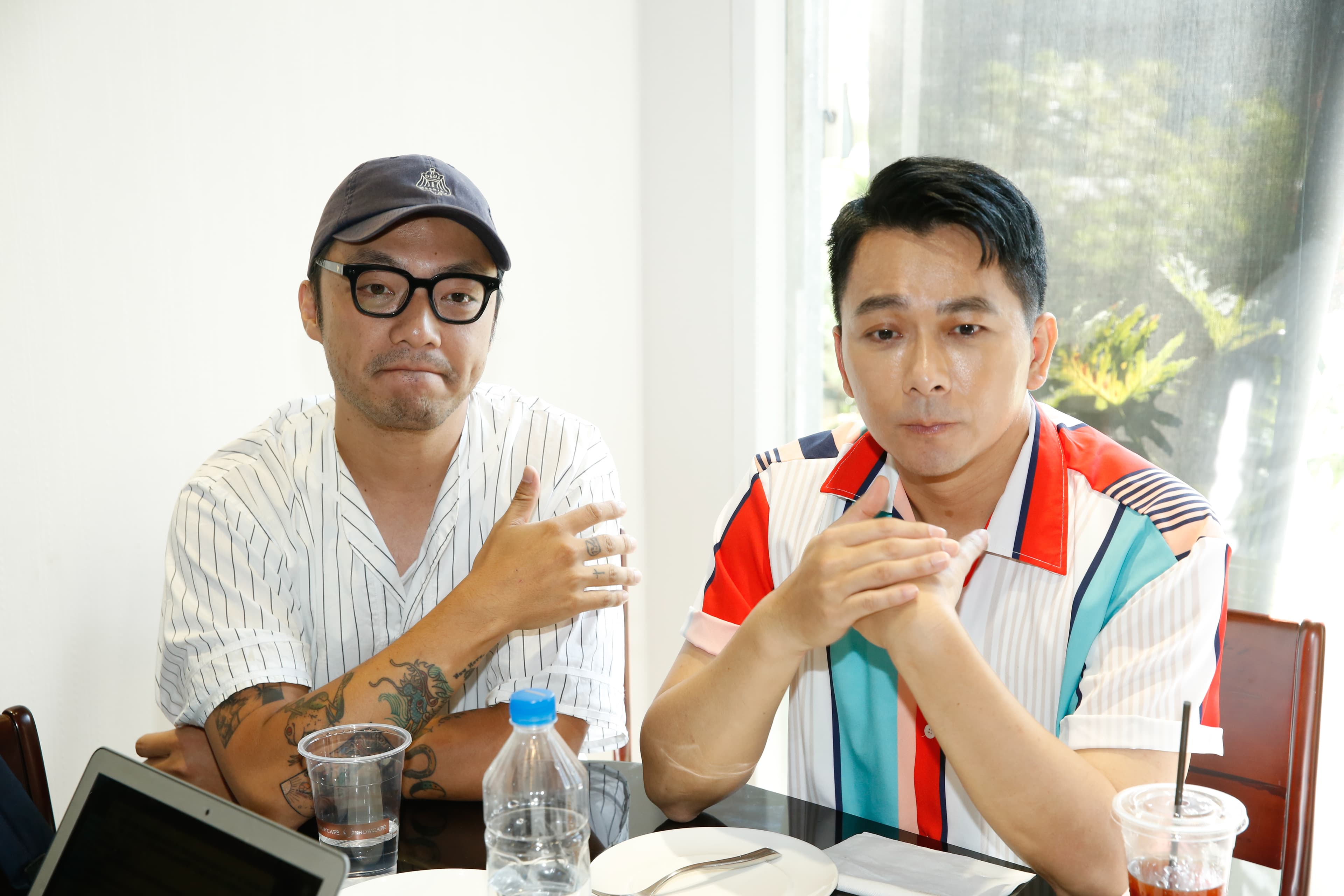 導演簡學彬(左)、原著作者肆一分享他們在映後發現粉絲的各種面貌。