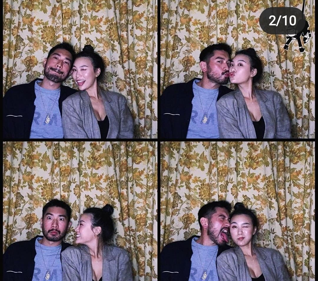 Bella po出兩人交往時留下的甜蜜合影。(翻攝自Bella IG)