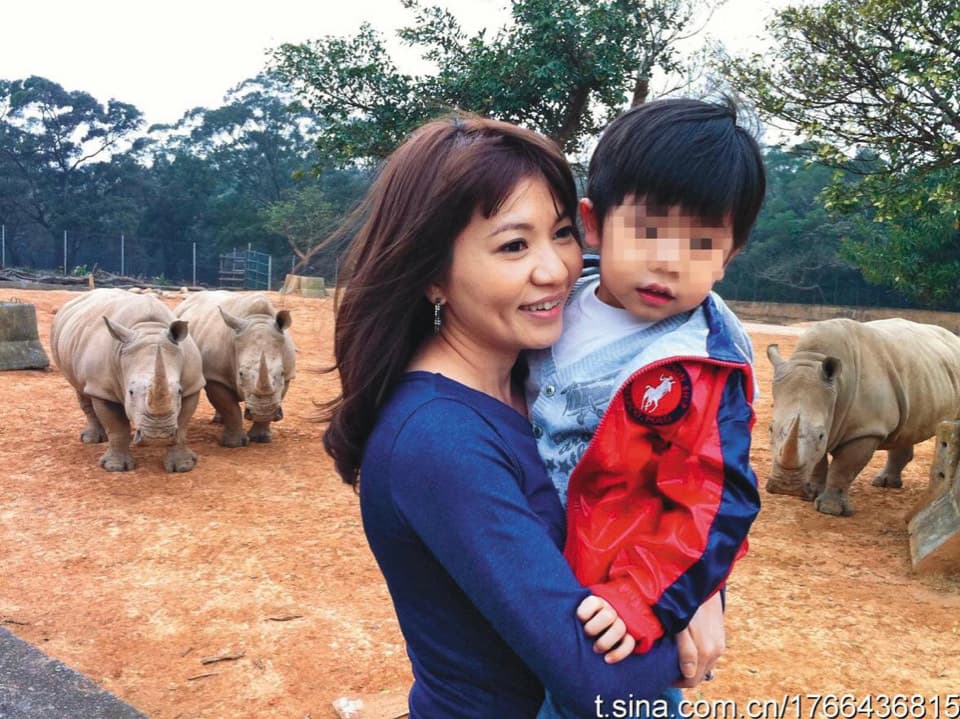 董至成透露目前跟老婆協議好離婚後財產一人一半，兒子唸書的學費由他負責供到大學。（翻攝自董至成微博）