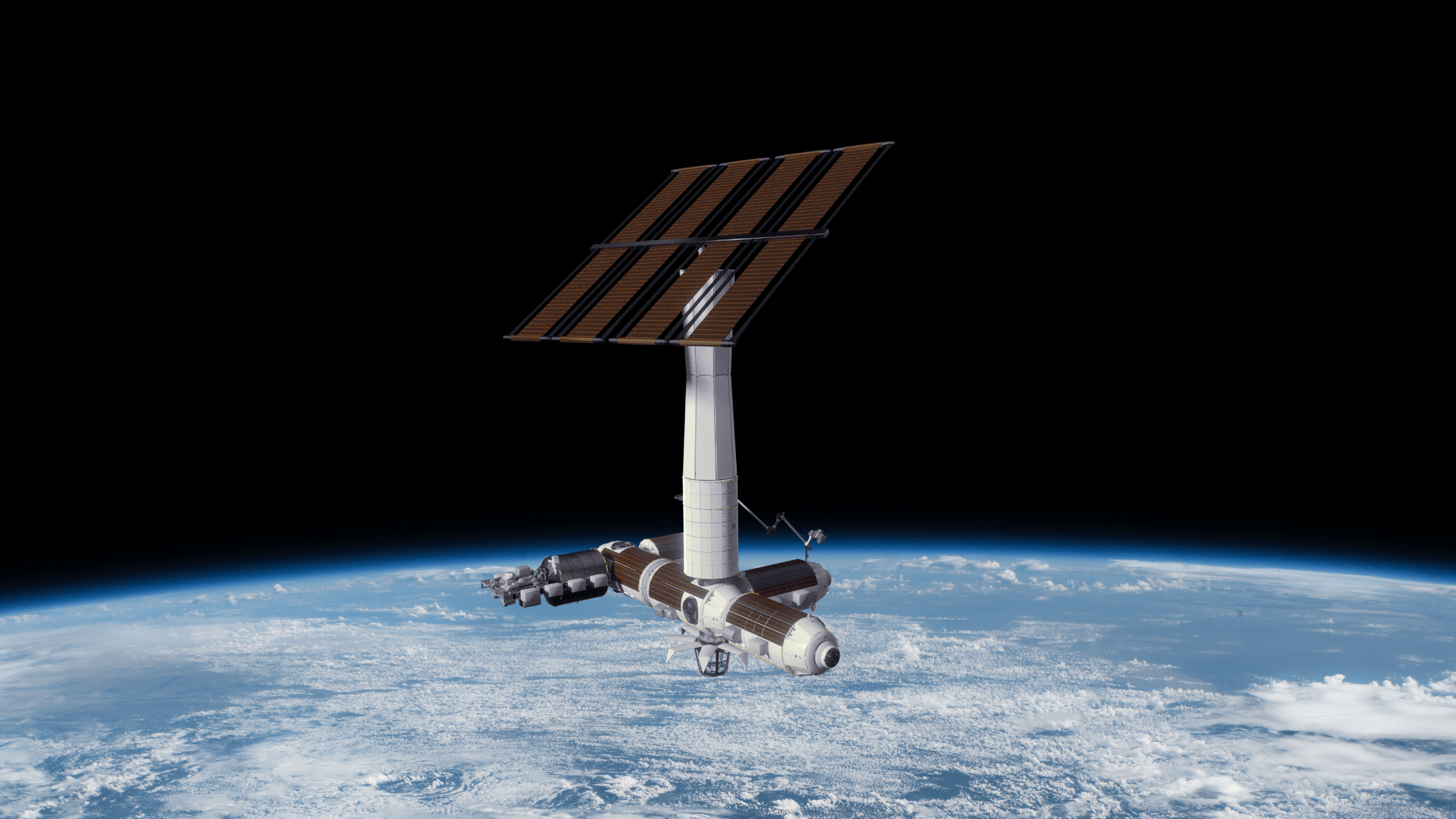 商業太空站Axiom預計會是新片拍攝的所在地。(Axiom Station提供)