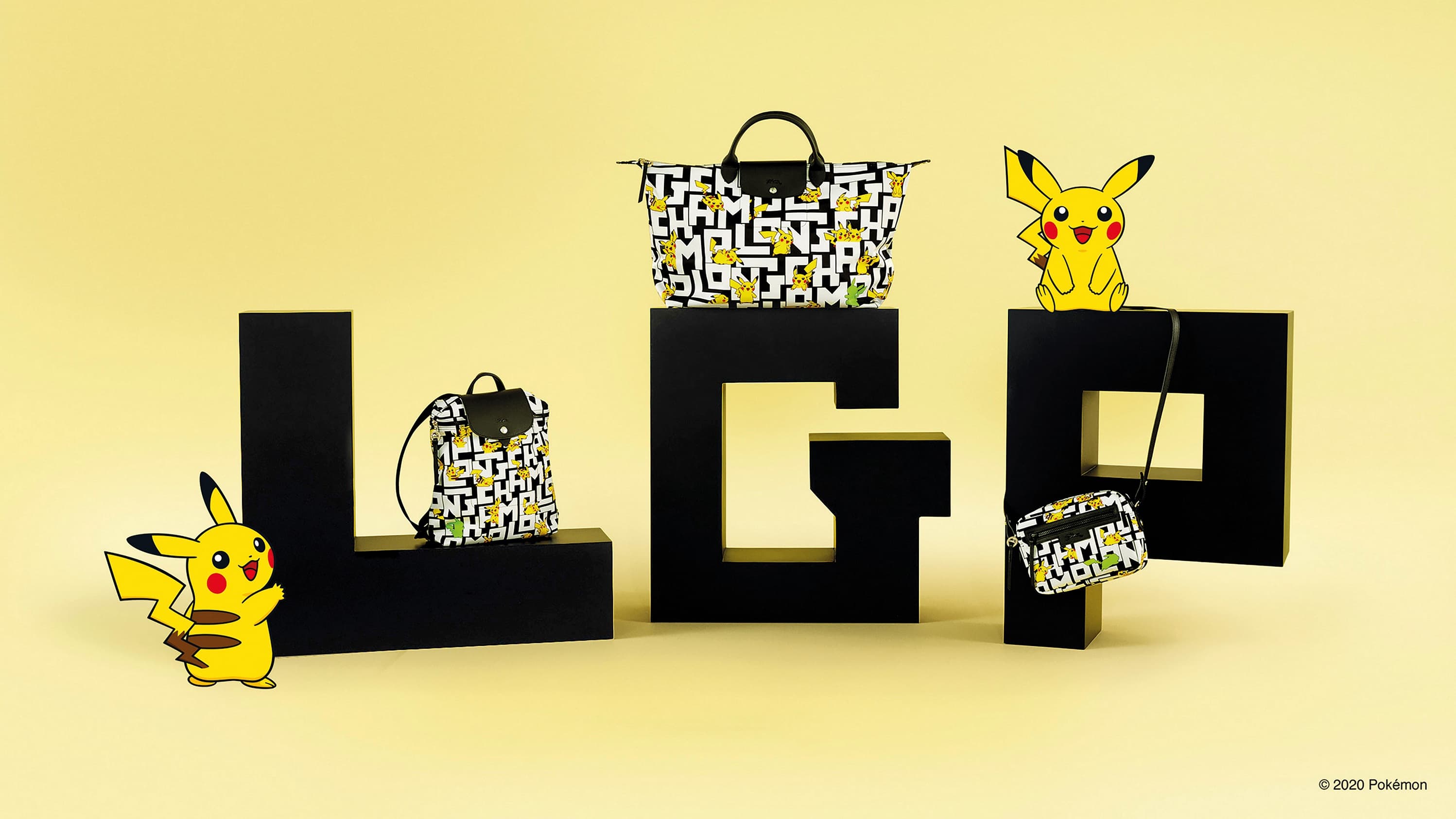 Longchamp x Pokémon聯名系列。(Longchamp提供)