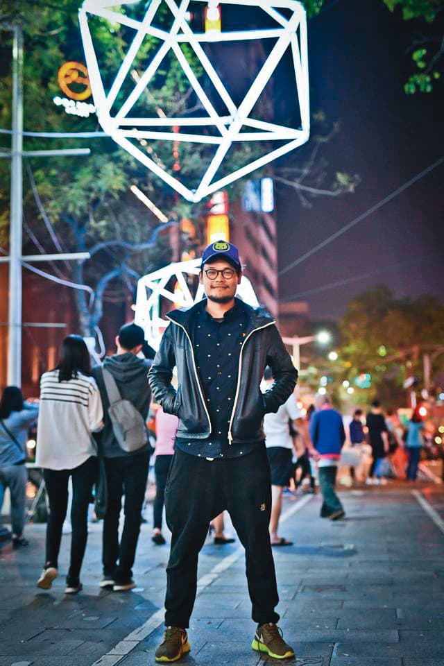 2018年時,阿福曾主導規畫台北燈節相關活動。(翻攝自蘇打綠團長阿福臉書)