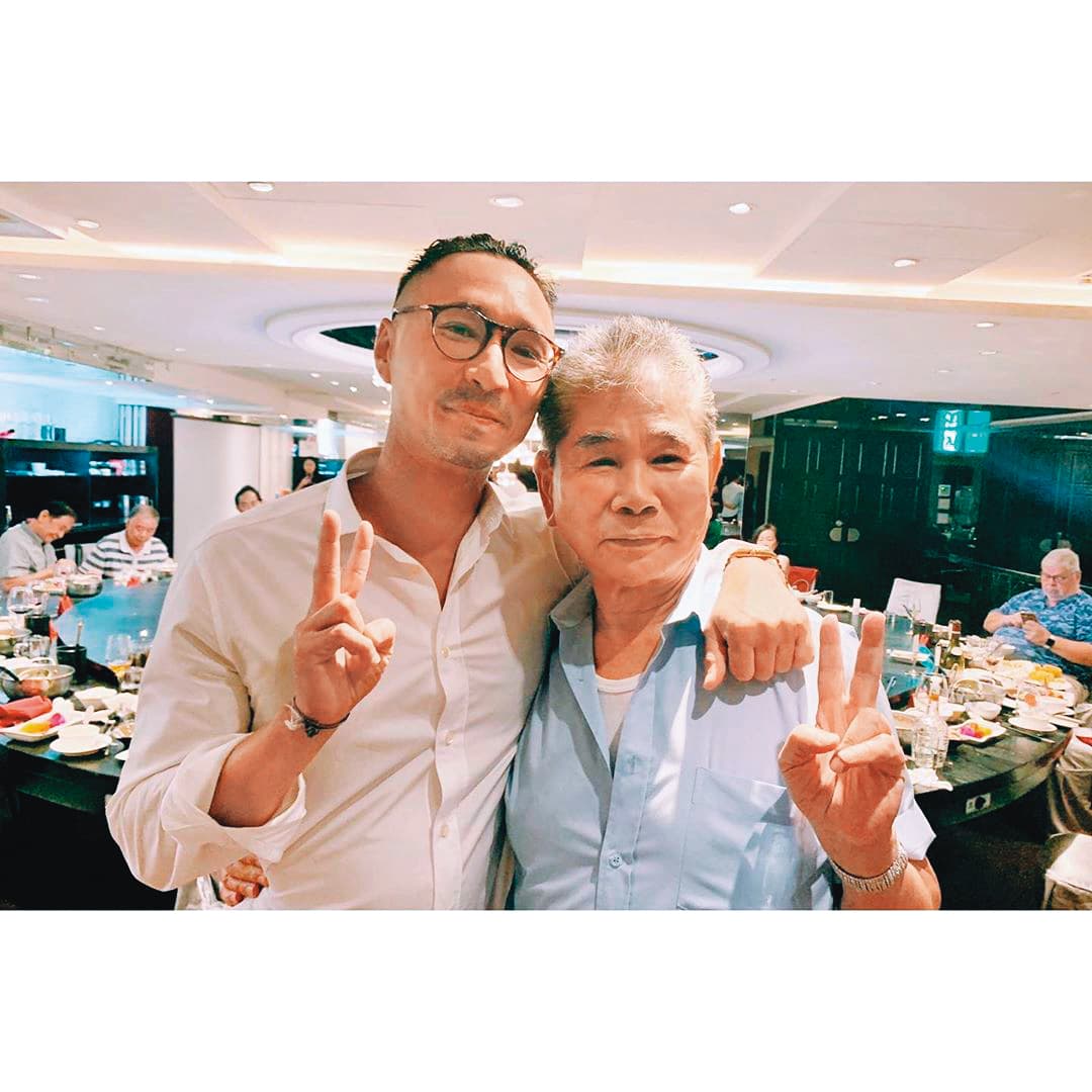 Ryan今年替已經78歲的爸爸龍麟建設董事長葉松年慶生。(翻攝自Ryan Yeh IG)