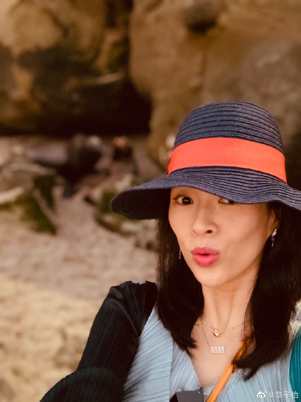 章子怡嫁汪峰前,也遭到父母反對。(翻攝自章子怡微博)