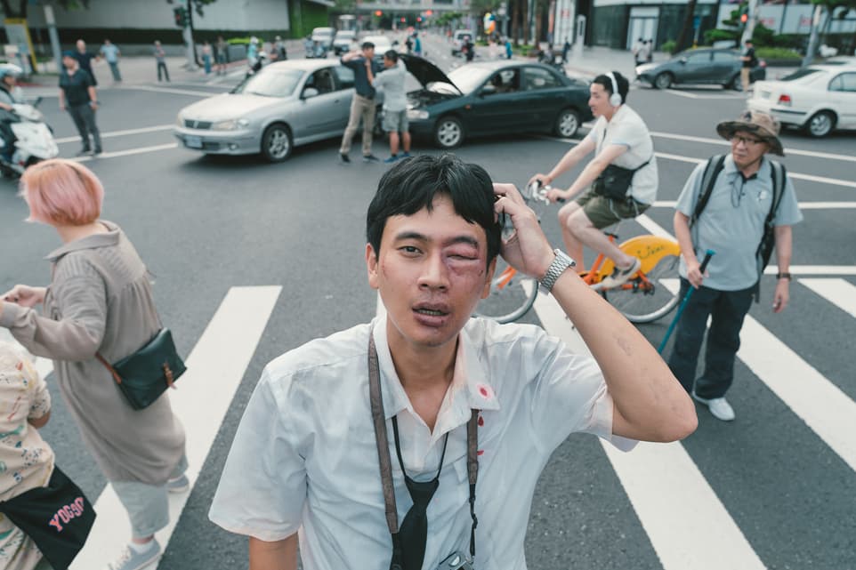 去年金馬最佳男配角劉冠廷,今年以《消失的情人節》角逐金馬影帝。