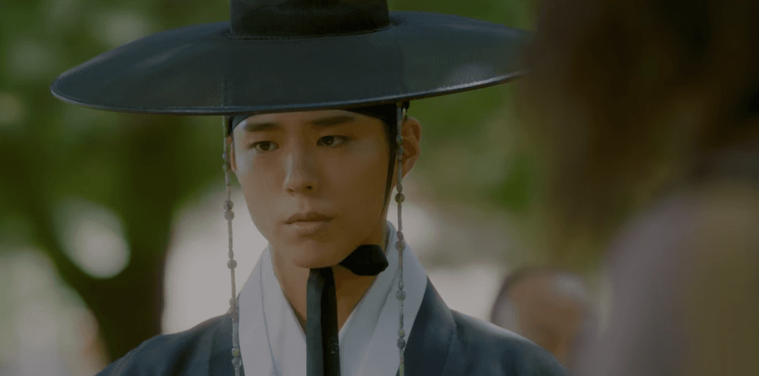 朴寶劍在《青春紀錄》中睽違4年再穿上古裝,還有不少動作戲。(翻攝自Netflix畫面)