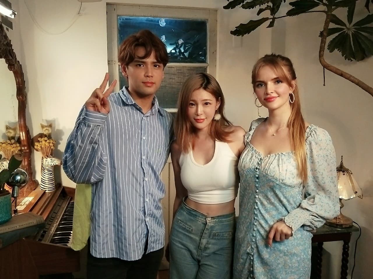 孟慶而擔任徐乃麟準媳婦Soa宋蕊安的專輯製作人,包辦所有詞曲。(翻攝自孟慶而臉書)