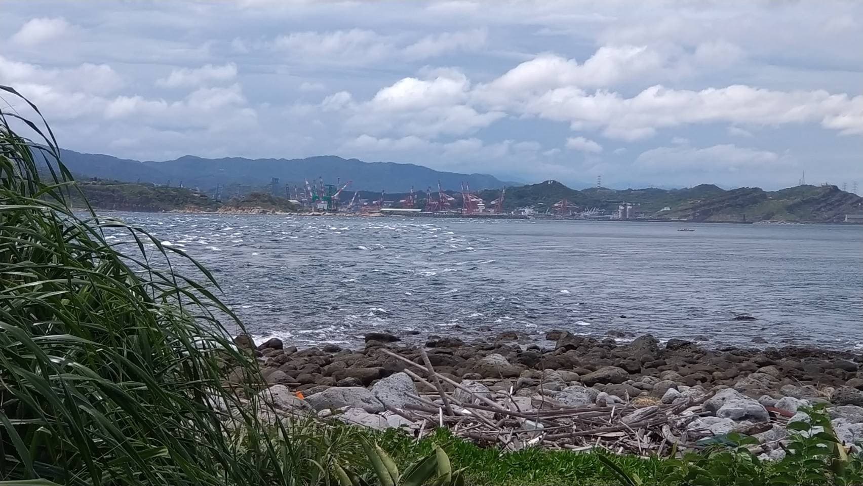海檻奇觀,隨潮汐而有變化。