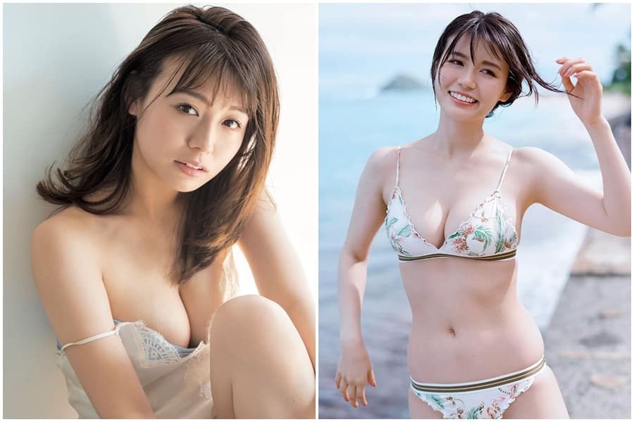 井口綾子身材姣好,以寫真集出道走紅。(翻攝自lespros_ayako IG)