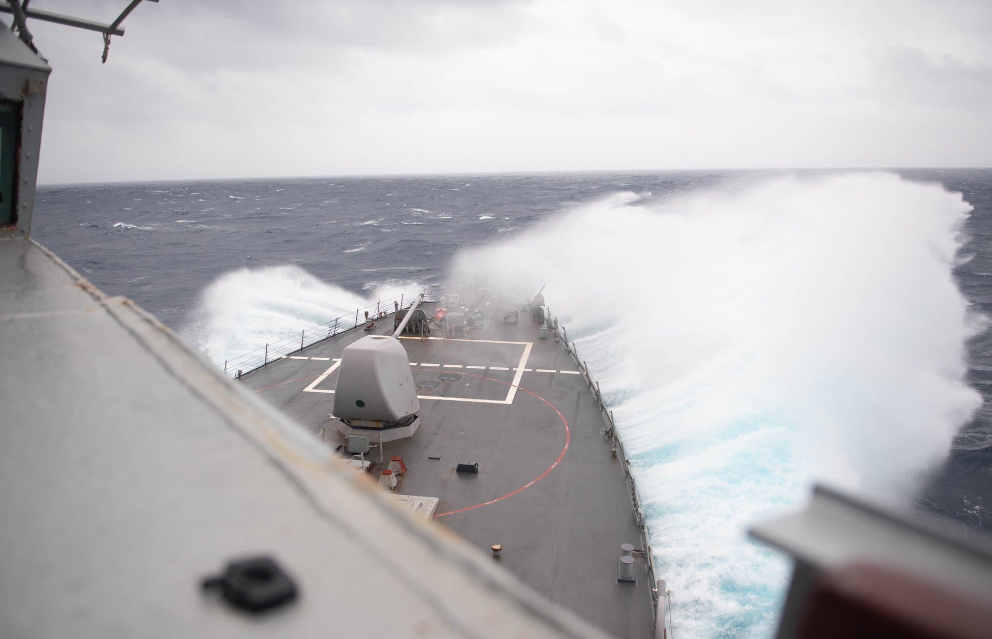 這是美國軍艦今年第10次航經台灣海峽。(翻攝自U.S. 7th Fleet臉書)