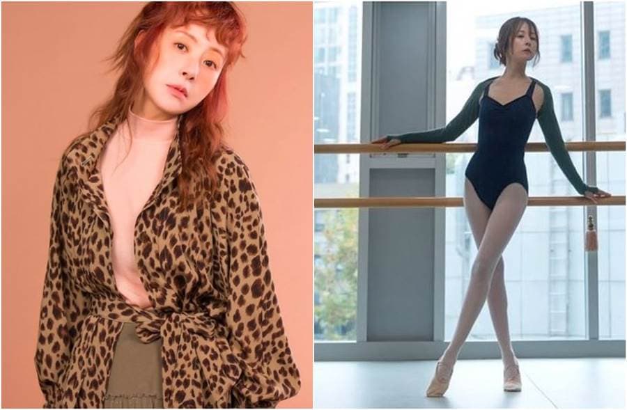 徐貞姬長年學芭蕾舞,維持凍齡外貌與好身材。(翻攝自徐貞姬IG)