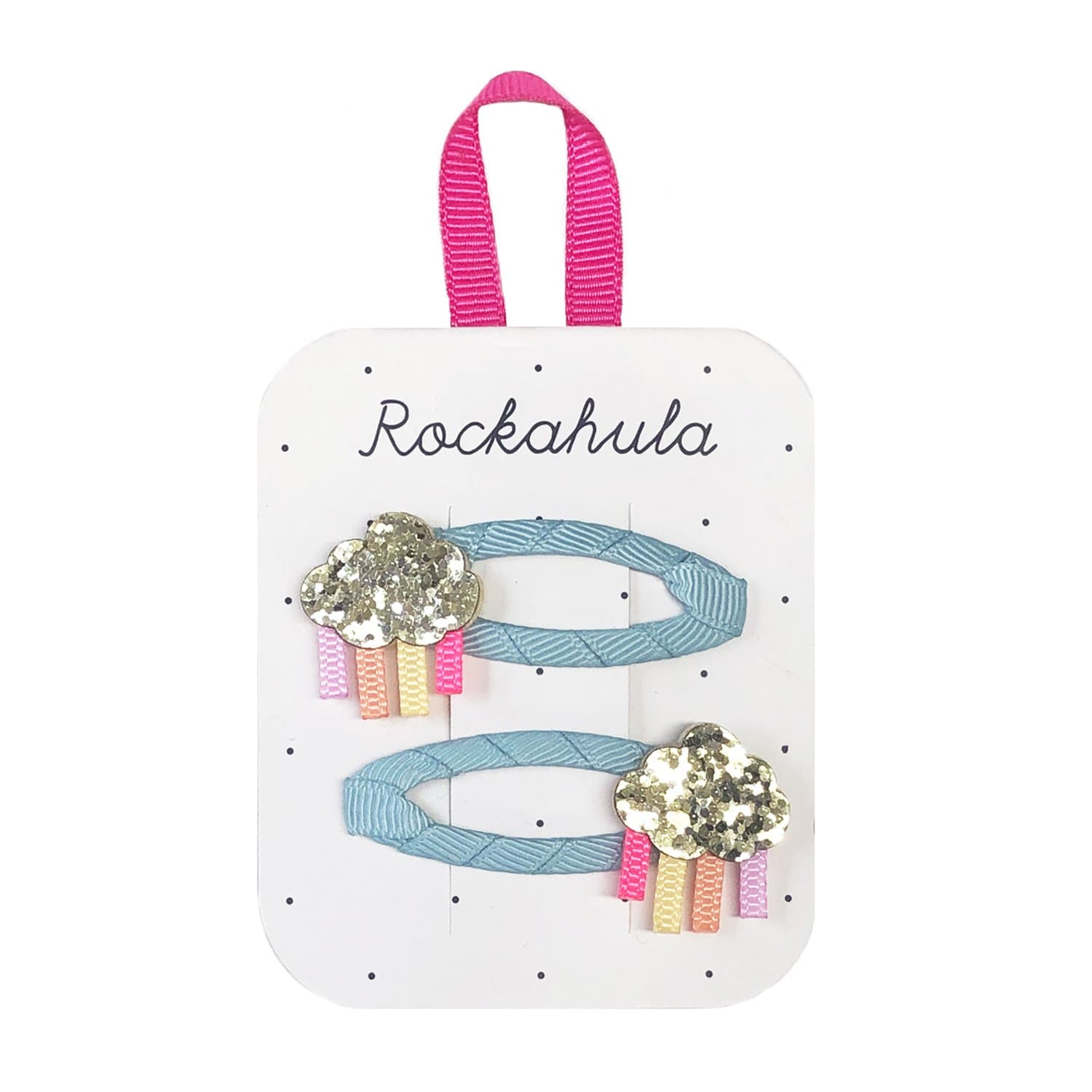 Rockahula下雨雲朵髮夾。NT$380(微風精品提供)
