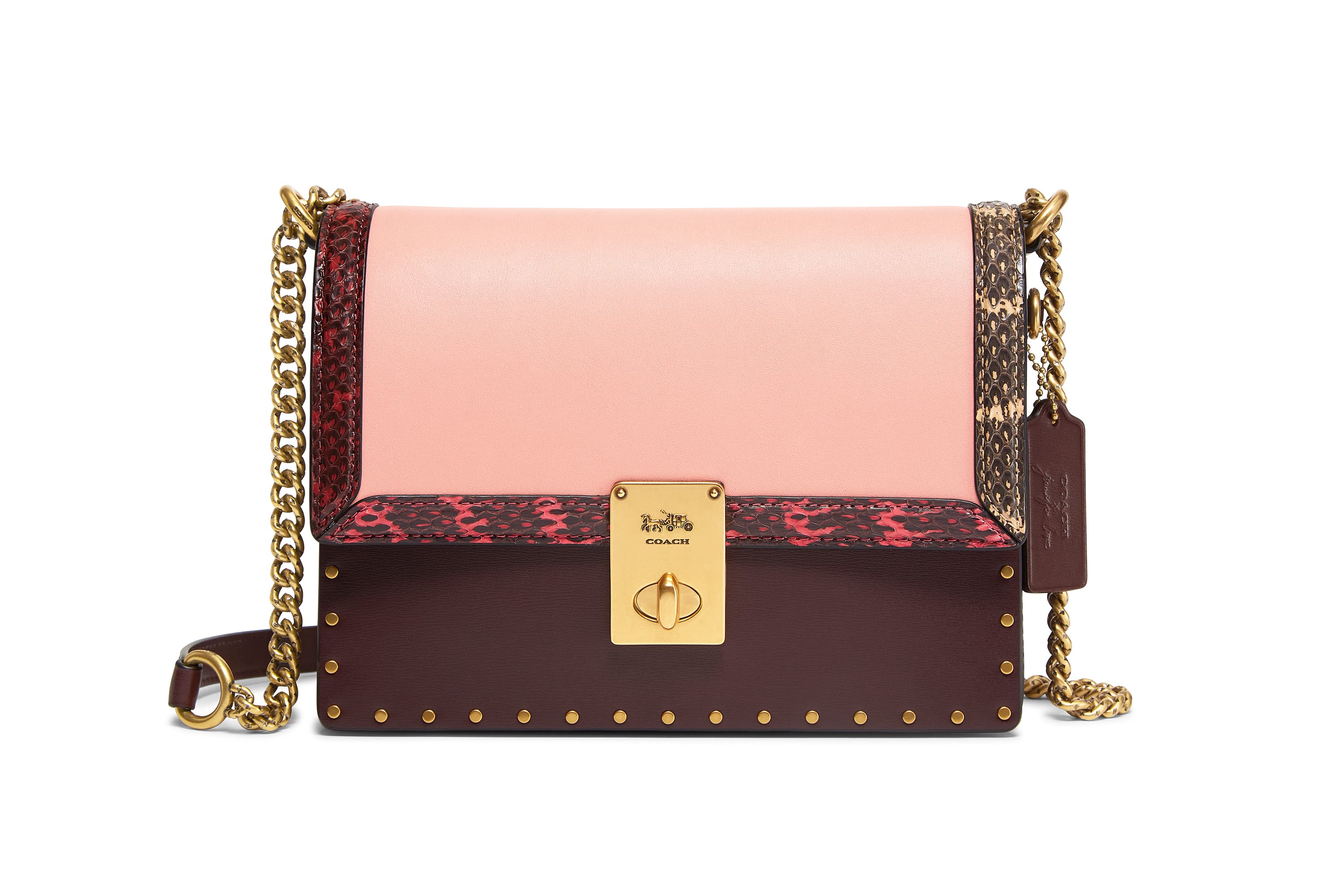 COACH x Jennifer Lopez聯名Hutton手袋。NT$23,800(COACH提供)
