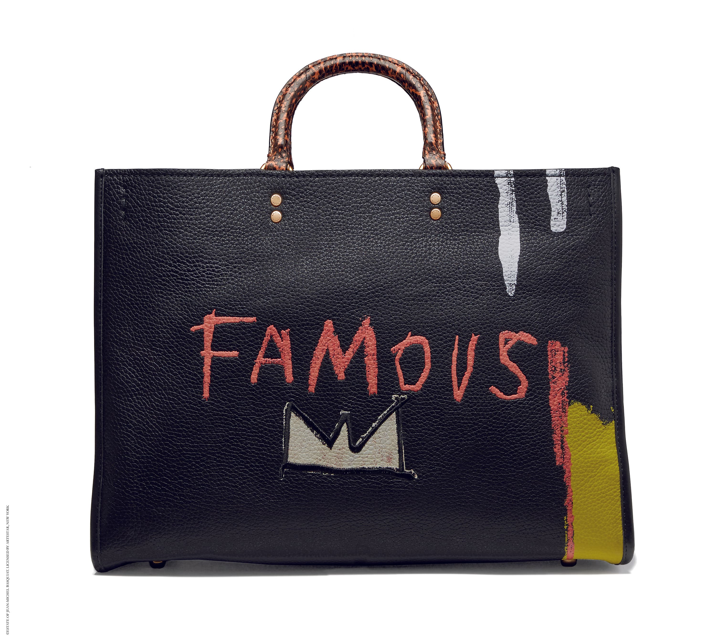 COACH X BASQUIAT聯名手袋。NT$52,800(COACH提供)