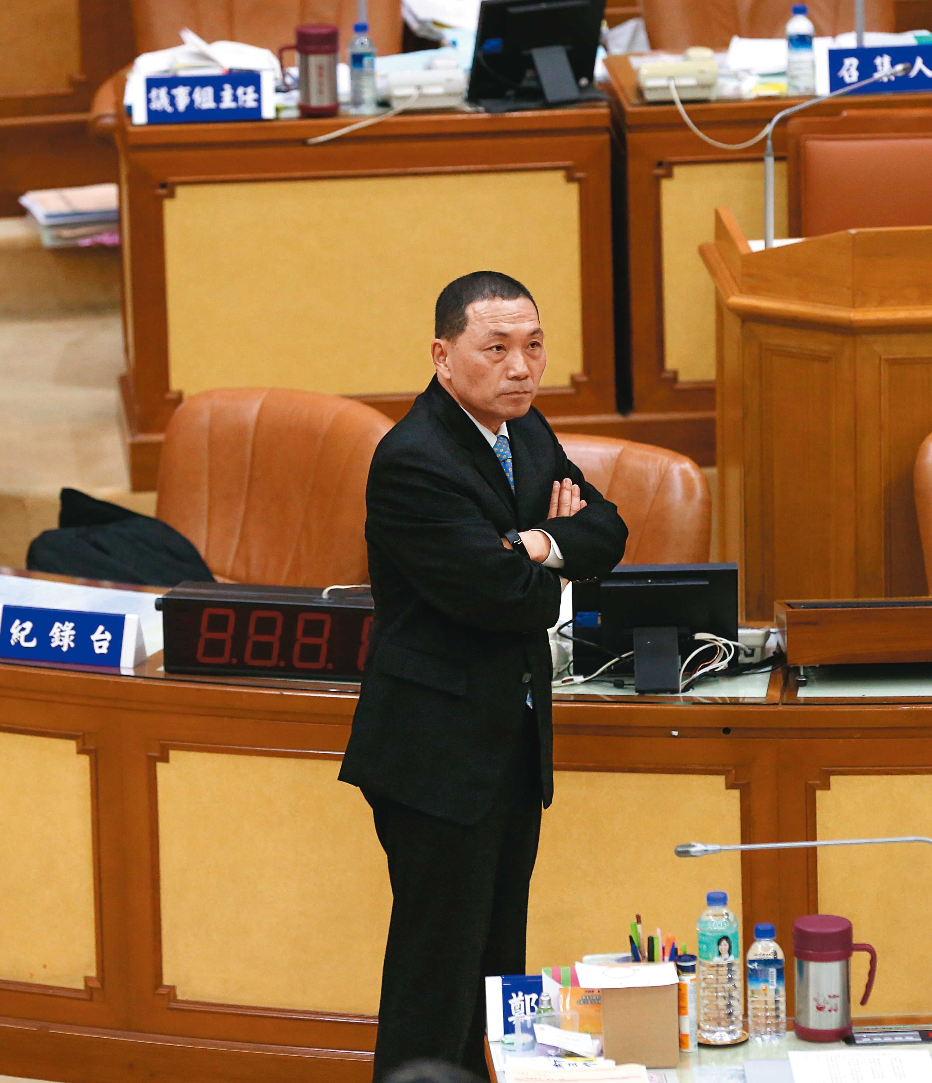 新北市長侯友宜率領的市府團隊,被爆將不友善的議員列為黑名單。