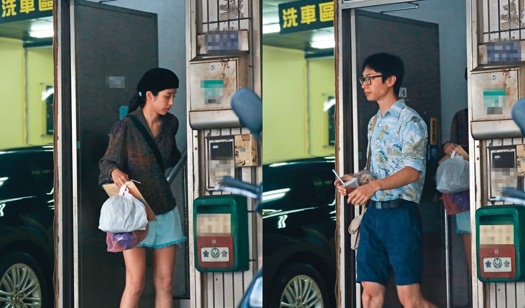 黃河(右圖)與温貞菱(左圖)之間的關係若即又若離,本刊曾拍過他們的溫馨日常,不過在外也是屢傳分手。