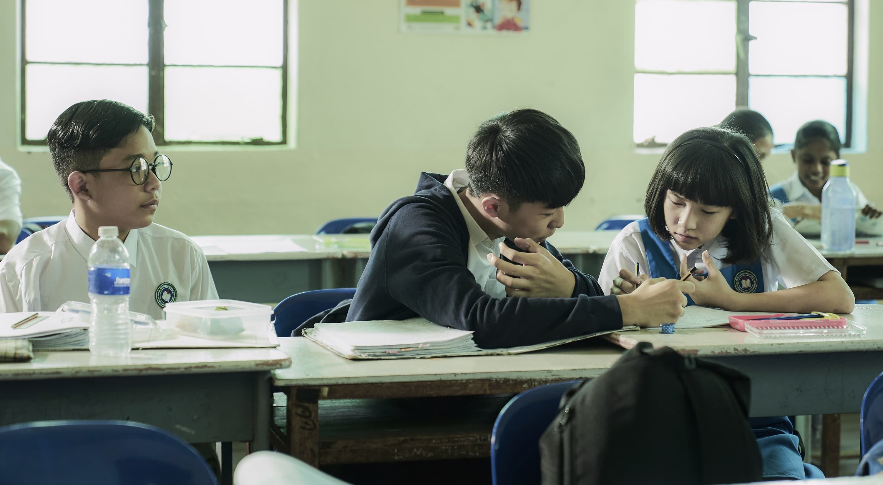 黃明志挑戰校園暴力電影，這次他很嚴肅，不搞笑。（華映提供）