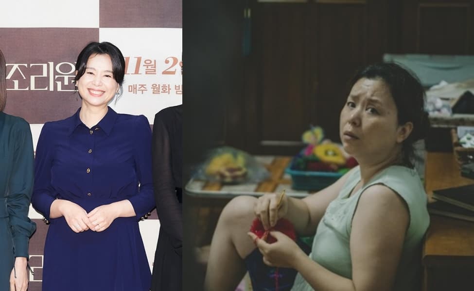 《寄生上流》的軟爛媽媽張慧珍,將成為《產後調理院》溫柔優雅的院長。(左為愛奇藝海外站提供,右為網路圖片)