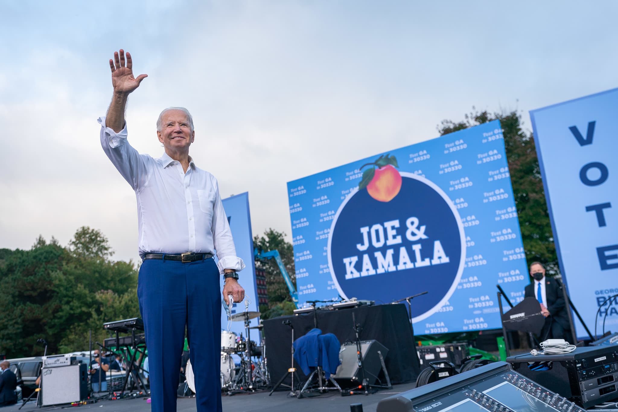 目前民主黨候選人拜登被視為較有機會當選為新任美國總統。(翻攝自拜登臉書)