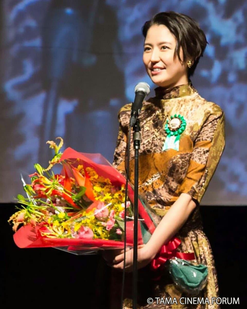 長澤雅美憑《母子情劫》獲得第12屆TAMA映畫獎影后肯定。(翻攝TAMA映畫賞推特)