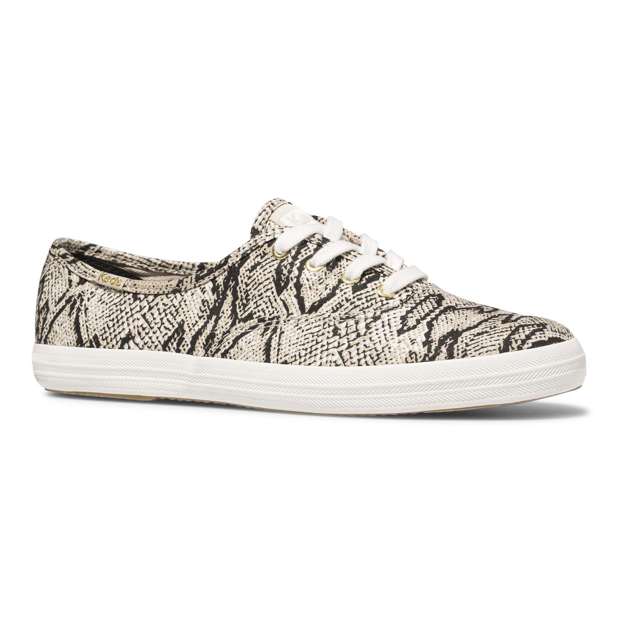 蛇紋帆布CHAMPION休閒鞋 NT$1,890。(Keds提供)